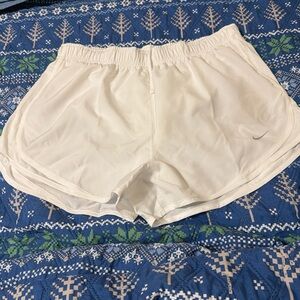 Nike Women's Athletic White Shorts